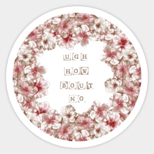 Ugh! Cherry Tree Sticker